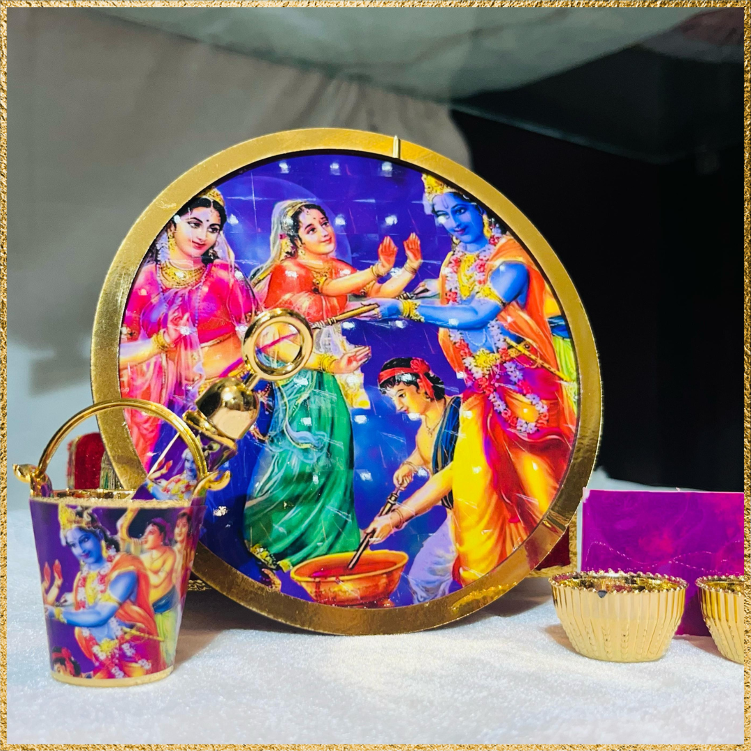 Laddu Gopal Holi Special Combo Set