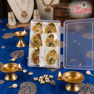 Premium Mukut Shringar Collection for Laddu Gopal | Festival & Temple Use Crown Set